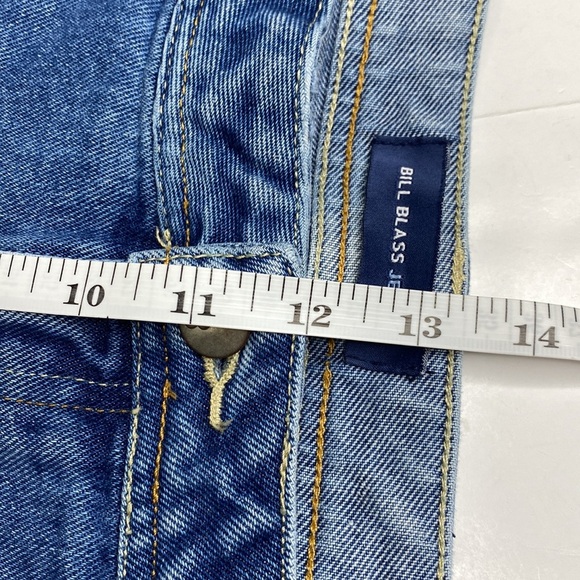 Blue Denim Women's Shorts - Picture 9 of 13